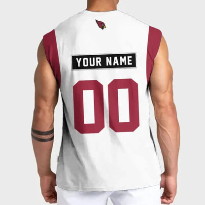 LIMITED EDITION - NEW CUSTOMIZED NFL20 ARC ARIZONA CARDINALS TANKTOP & GYM SHIRT