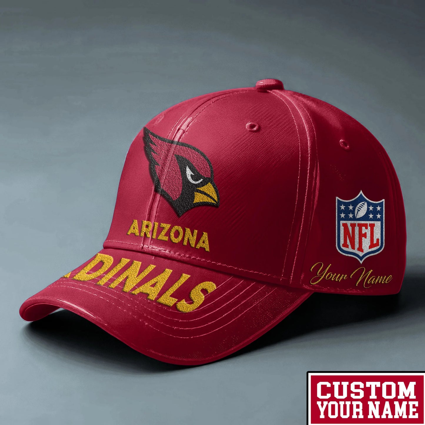 LIMITED EDITION - NEW CUSTOMIZED NFL20 ARC ARIZONA CARDINALS CLASSIC CAP