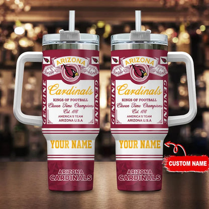 LIMITED EDITION - NEW CUSTOMIZED NFL20 ARC ARIZONA CARDINALS TUMBLER CUP