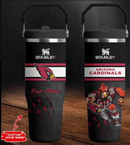 LIMITED EDITION - NEW CUSTOMIZED NFL20 ARC ARIZONA CARDINALS TUMBLER CUP