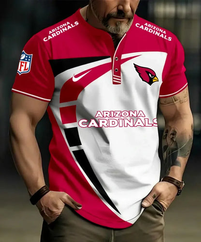 LIMITED EDITION - NEW CUSTOMIZED NFL20 ARC ARIZONA CARDINALS POLO SHIRT