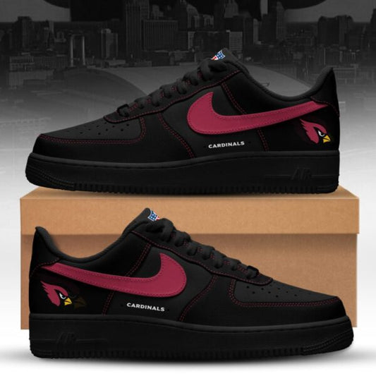 LIMITED EDITION - NEW CUSTOMIZED NFL20 ARC ARIZONA CARDINALS AF1 SNEAKERS
