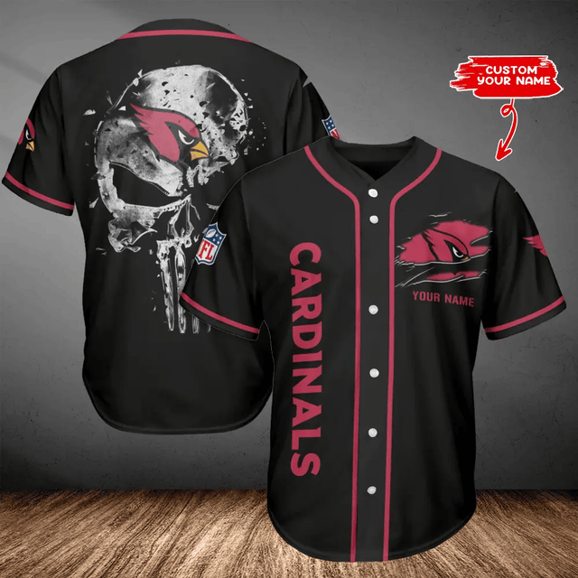 LIMITED EDITION - NEW CUSTOMIZED NFL20 ARC ARIZONA CARDINALS BASEBALL JERSEY