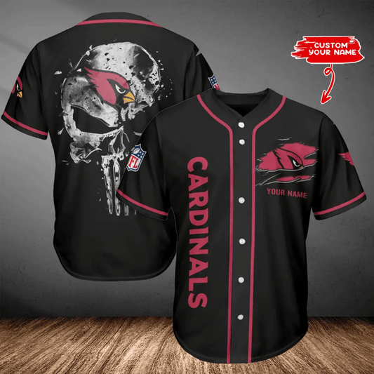 LIMITED EDITION - NEW CUSTOMIZED NFL20 ARC ARIZONA CARDINALS BASEBALL JERSEY