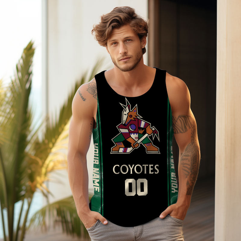 LIMITED EDITION - NEW CUSTOMIZED NHL30 AZC ARIZONA COYOTES UNISEX TANK TOP