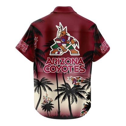 LIMITED EDITION - NEW CUSTOMIZED NHL30 AZC ARIZONA COYOTES UNISEX HAWAIIAN SHIRT & SHORTS SET