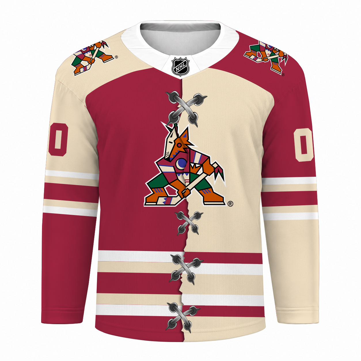 [SUPER SALE] NEW CUSTOMIZED NHL30 AZC ARIZONA COYOTES UNISEX HOCKEY JERSEY