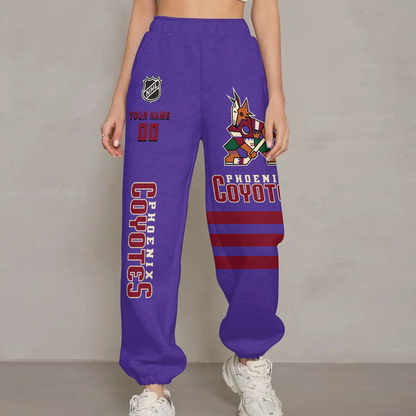 LIMITED EDITION - NEW CUSTOMIZED NHL30 AZC ARIZONA COYOTES UNISEX LONG PANTS