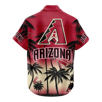 LIMITED EDITION - NEW CUSTOMIZED MLB07 ADS ARIZONA DIAMONDBACKS UNISEX HAWAIIAN SHIRT & SHORTS SET