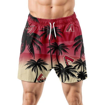 LIMITED EDITION - NEW CUSTOMIZED MLB07 ADS ARIZONA DIAMONDBACKS UNISEX HAWAIIAN SHIRT & SHORTS SET