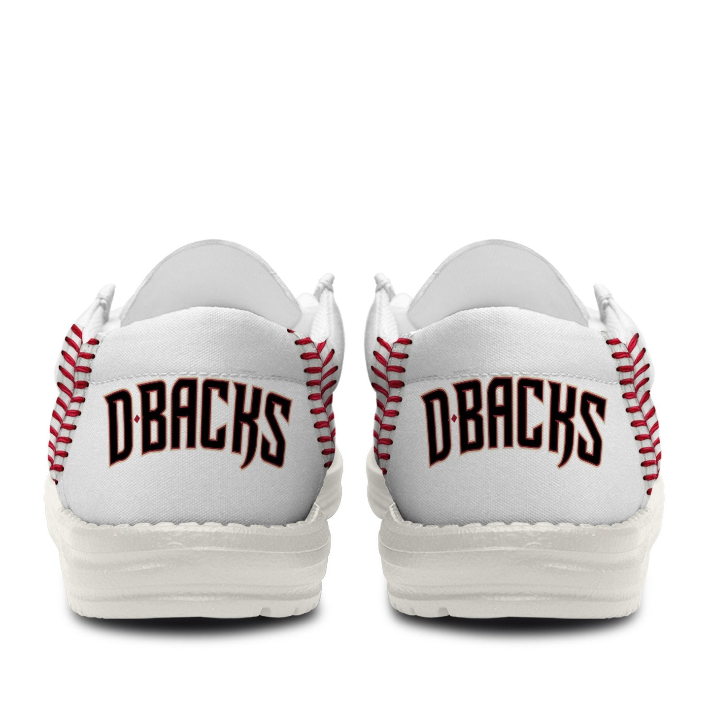 LIMITED EDITION - NEW CUSTOMIZED MLB07 ADS ARIZONA DIAMONDBACKS LOAFER SHOES