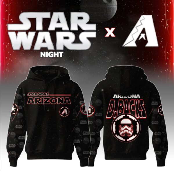 LIMITED EDITION - NEW CUSTOMIZED MLB07 AZ DIAMONDBACKS x STAR WARS T-SHIRT, HOODIE, ZIP HOODIE