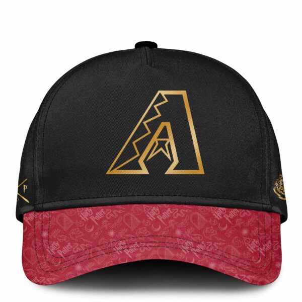 LIMITED EDITION - NEW CUSTOMIZED MLB07 ADS ARIZONA DIAMONDBACKS x HARRY POTTER BASEBALL JERSEY & CAP