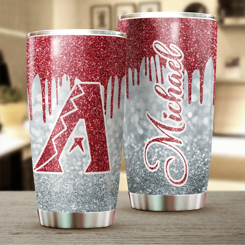 LIMITED EDITION - NEW CUSTOMIZED MLB07 AZ DIAMONDBACKS TUMBLER CUP