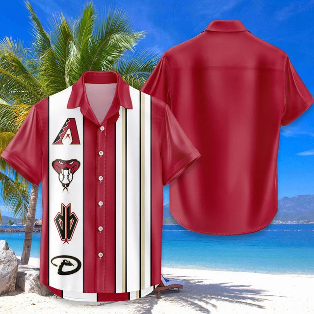 LIMITED EDITION - NEW CUSTOMIZED MLB07 ADS ARIZONA DIAMONDBACKS UNISEX HAWAIIAN SHIRT