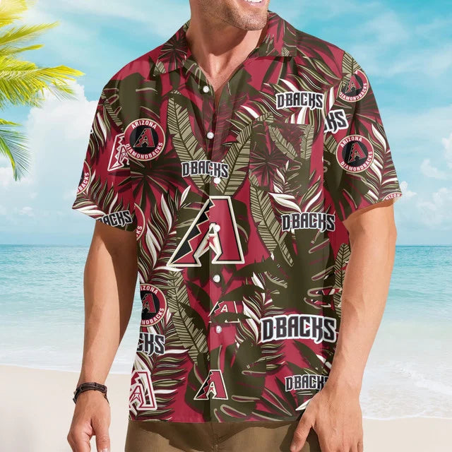LIMITED EDITION - NEW CUSTOMIZED MLB07 ADS ARIZONA DIAMONDBACKS UNISEX HAWAIIAN SHIRT