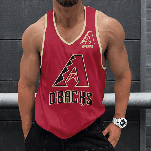 LIMITED EDITION - NEW CUSTOMIZED MLB07 ARIZONA DIAMONDBACKS UNISEX TANK TOP