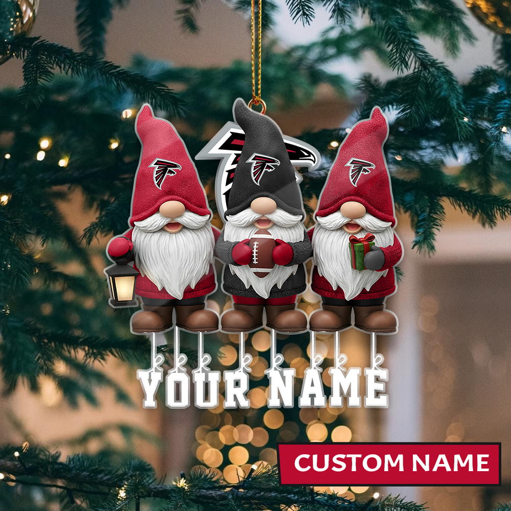 LIMITED EDITION - NEW CUSTOMIZED NFL18 ATF ATLANTA FALCONS ORNAMENT