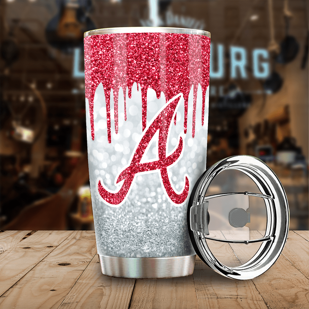 LIMITED EDITION - NEW CUSTOMIZED MLB09 AT BRAVES TUMBLER CUP