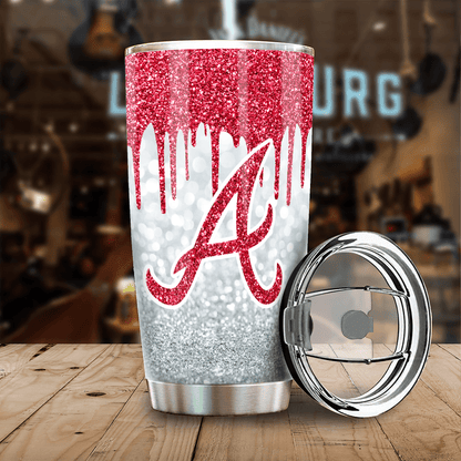 LIMITED EDITION - NEW CUSTOMIZED MLB09 AT BRAVES TUMBLER CUP