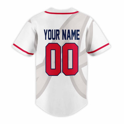 LIMITED EDITION - NEW CUSTOMIZED MLB09 ABS ATLANTA BRAVES BASEBALL JERSEY