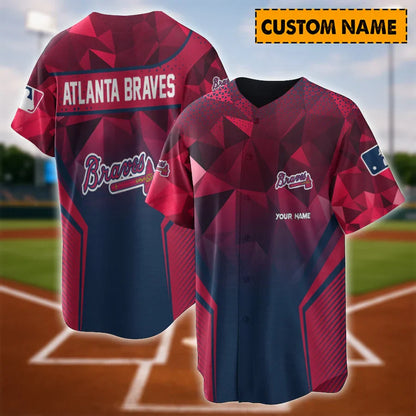 LIMITED EDITION - NEW CUSTOMIZED MLB09 ABS ATLANTA BRAVES BASEBALL JERSEY