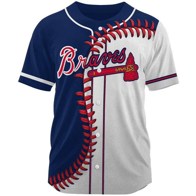 LIMITED EDITION - NEW CUSTOMIZED MLB09 ABS ATLANTA BRAVES BASEBALL JERSEY