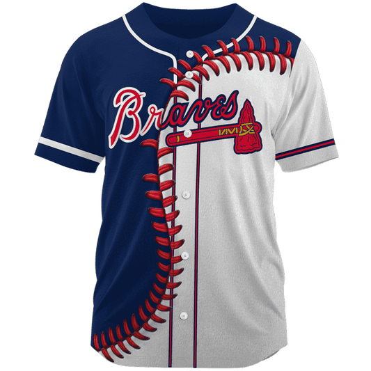 LIMITED EDITION - NEW CUSTOMIZED MLB09 ABS ATLANTA BRAVES BASEBALL JERSEY