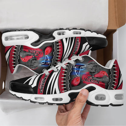 LIMITED EDITION - NEW CUSTOMIZED NFL18 ATF ATLANTA FALCONS UNISEX AIR MAX PLUS SNEAKERS