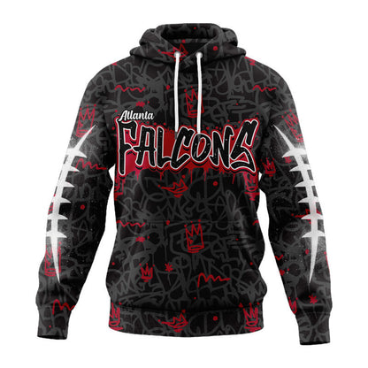 LIMITED EDITION - NEW CUSTOMIZED NFL18 ATF ATLANTA FALCONS UNISEX T-SHIRT, POLO, HOODIE & JACKETS