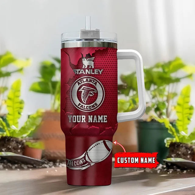 LIMITED EDITION - NEW CUSTOMIZED NFL18 ATF ATLANTA FALCONS TUMBLER CUP