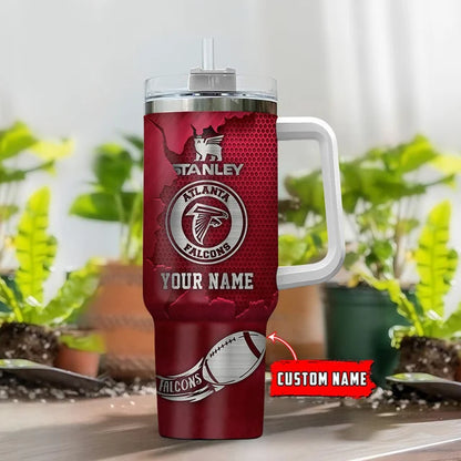 LIMITED EDITION - NEW CUSTOMIZED NFL18 ATF ATLANTA FALCONS TUMBLER CUP