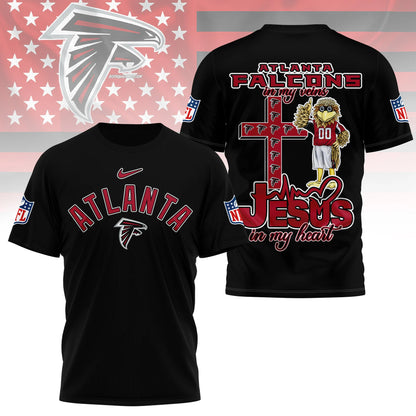 LIMITED EDITION - NEW CUSTOMIZED NFL18 ATF ATLANTA FALCONS T-SHIRT | MULTIPLE COLORS AVAILABLE