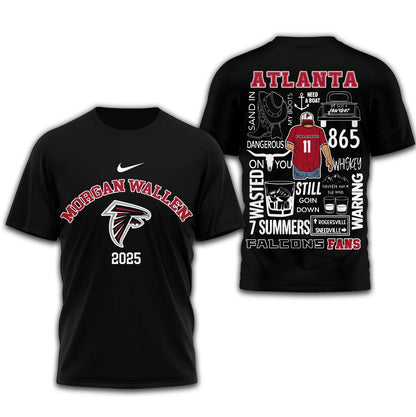 LIMITED EDITION - NEW CUSTOMIZED NFL18 ATF ATLANTA FALCONS T-SHIRT | MULTIPLE COLORS AVAILABLE
