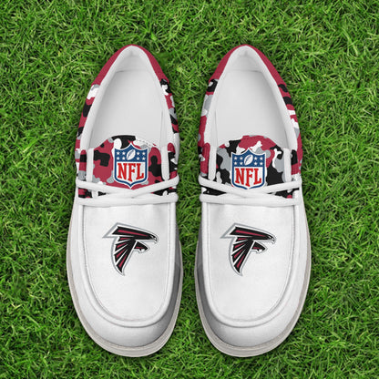 LIMITED EDITION - NEW CUSTOMIZED NFL18 ATF ATLANTA FALCONS LOAFER SHOES