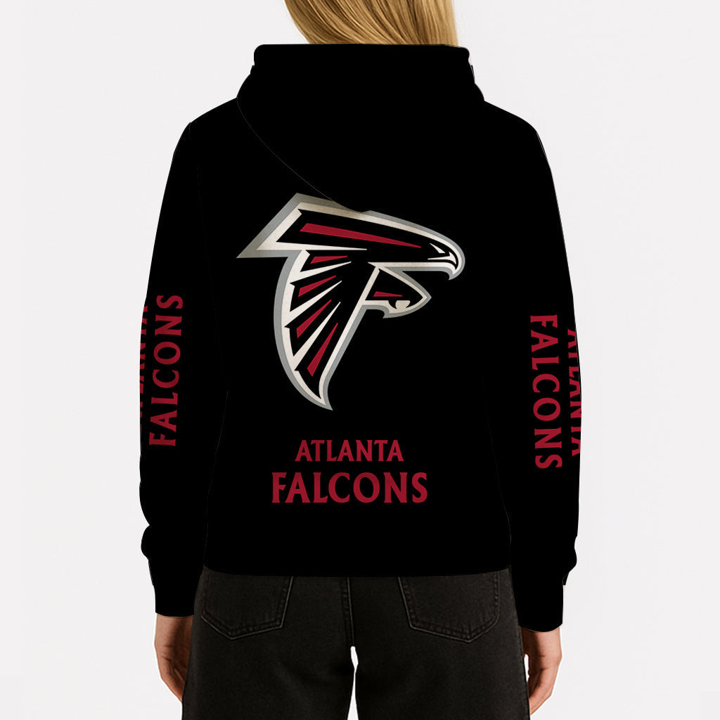 LIMITED EDITION - NEW CUSTOMIZED NFL18 ATF ATLANTA FALCONS UNISEX HOODIE