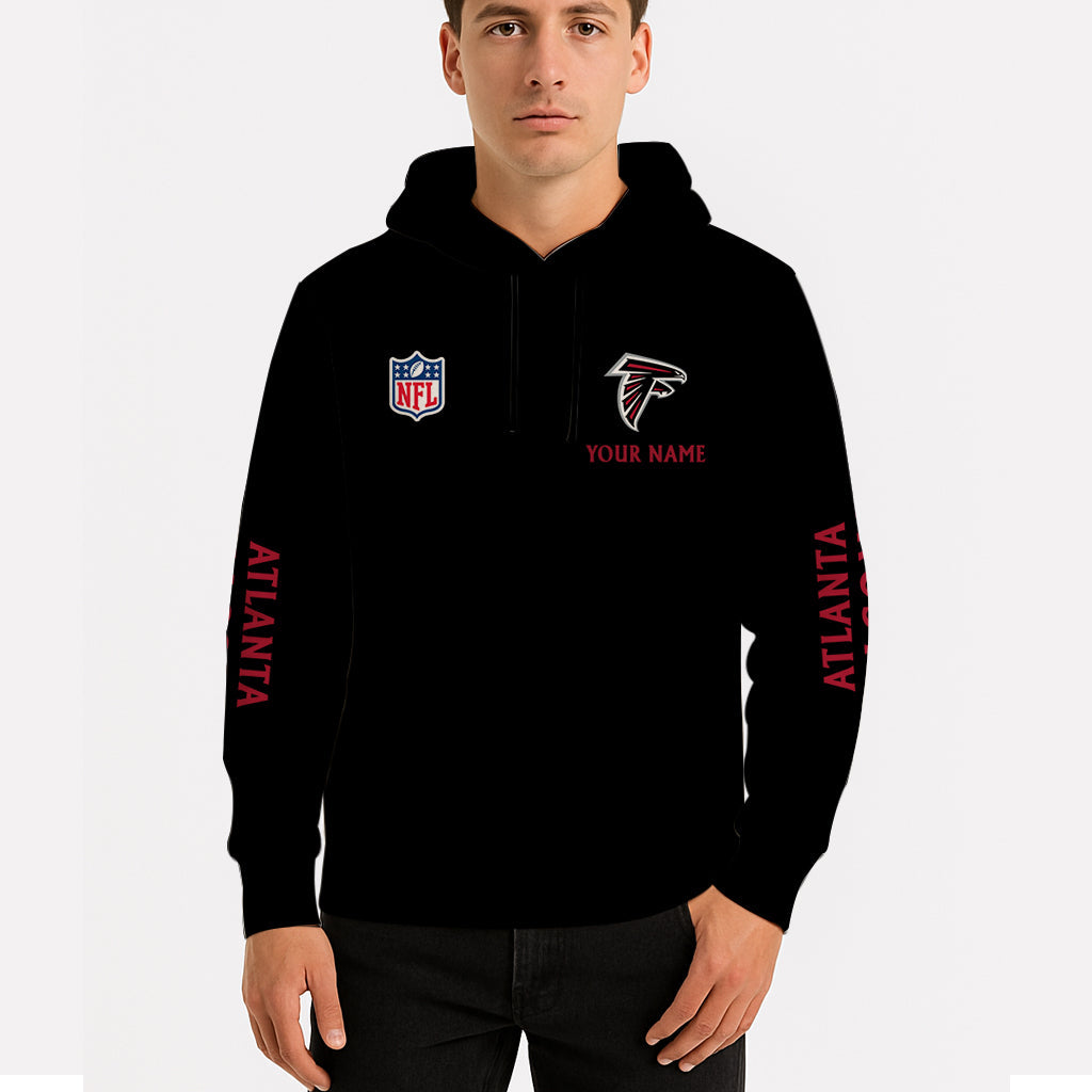 LIMITED EDITION - NEW CUSTOMIZED NFL18 ATF ATLANTA FALCONS UNISEX HOODIE