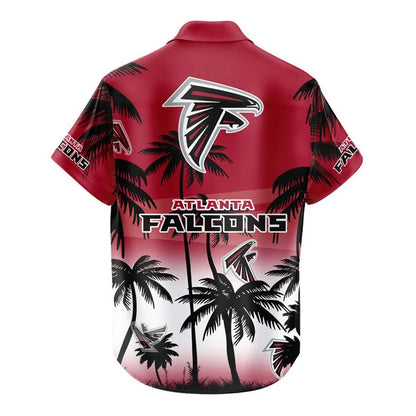LIMITED EDITION - NEW CUSTOMIZED NFL18 ATF ATLANTA FALCONS UNISEX HAWAIIAN SHIRT & SHORTS SET