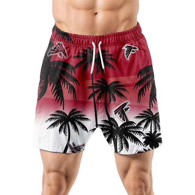 LIMITED EDITION - NEW CUSTOMIZED NFL18 ATF ATLANTA FALCONS UNISEX HAWAIIAN SHIRT & SHORTS SET