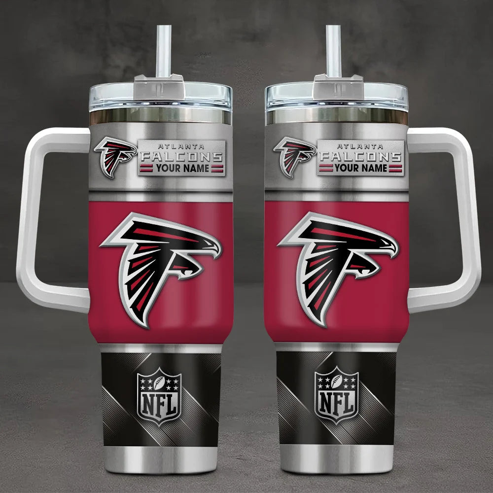LIMITED EDITION - NEW CUSTOMIZED NFL18 ATF ATLANTA FALCONS TUMBLER CUP