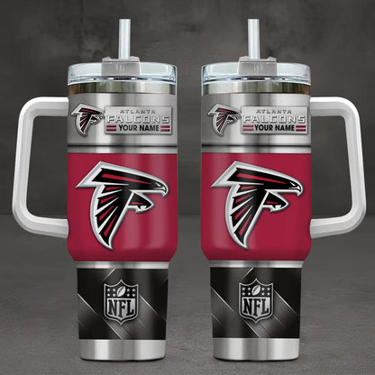 LIMITED EDITION - NEW CUSTOMIZED NFL18 ATF ATLANTA FALCONS TUMBLER CUP