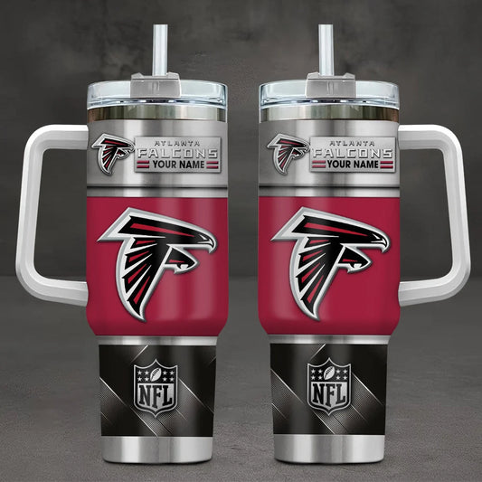 LIMITED EDITION - NEW CUSTOMIZED NFL18 ATF ATLANTA FALCONS TUMBLER CUP