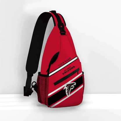 LIMITED EDITION - NEW CUSTOMIZED NFL18 ATF ATLANTA FALCONS SLING BAG