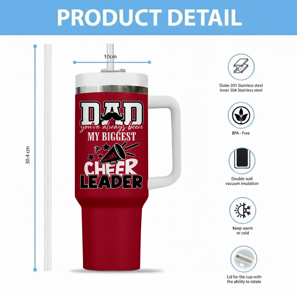 [SPECIAL OFFER] NEW CUSTOMIZED NFL 18 ATF ATLANTA FALCONS 40OZ TUMBLER