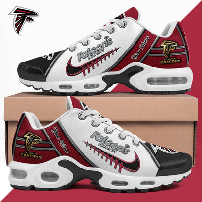 LIMITED EDITION - NEW CUSTOMIZED NFL18 ATF ATLANTA FALCONS UNISEX AIR MAX PLUS SNEAKERS
