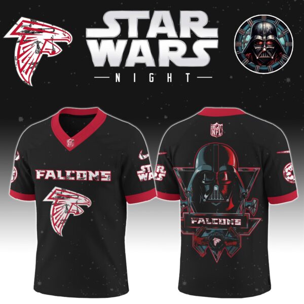 LIMITED EDITION - NEW CUSTOMIZED NFL18 ATF ATLANTA FALCONS V-NECK BASKETBALL JERSEY