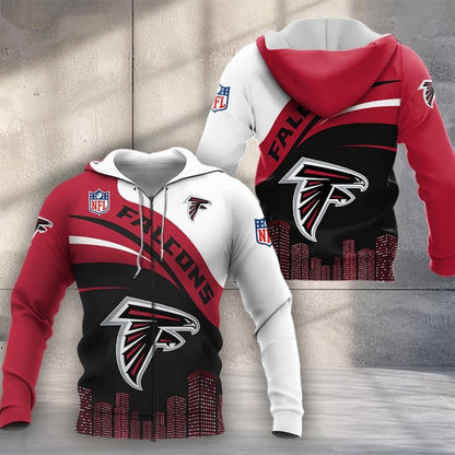 LIMITED EDITION - NEW CUSTOMIZED NFL18 ATF ATLANTA FALCONS UNISEX T-SHIRT, POLO, HOODIE & JACKETS
