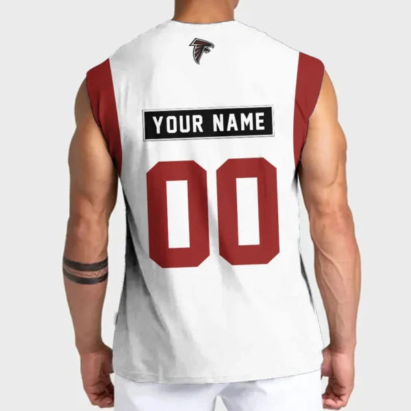 LIMITED EDITION - NEW CUSTOMIZED NFL18 ATF ATLANTA FALCONS TANKTOP & GYM SHIRT