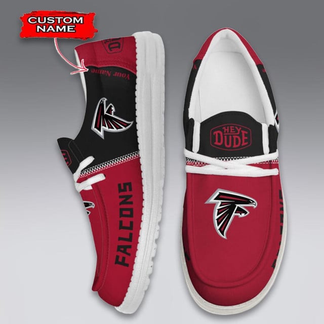 LIMITED EDITION - NEW CUSTOMIZED NFL18 ATF ATLANTA FALCONS LOAFER SHOES
