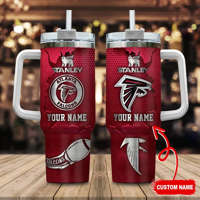 LIMITED EDITION - NEW CUSTOMIZED NFL18 ATF ATLANTA FALCONS TUMBLER CUP